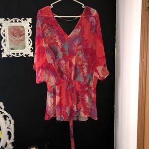 Sheer Bathing Suit Cover Up